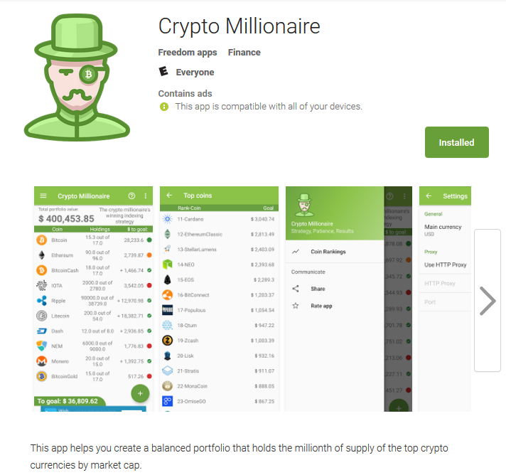 crypto millionaire calculator